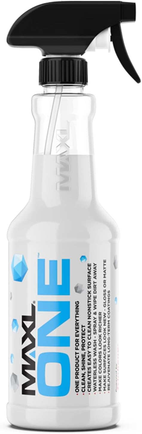 MAXLONE™ 20oz Car Spray with Triphene®, Quick Spray & Wipe All Purpose Waterless Detailer, Better Than Any Car Detailing Kit - Clean, Shine, Protect Paint, Glass, Wheels, and Trim Without Pre-Washing