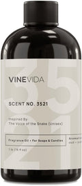 VINEVIDA Scent NO. 3521 Fragrance Oil - 16oz (1lb) - Fragrance Oil for Candle Making - Made in USA Candle Scents Scents for Soap Making