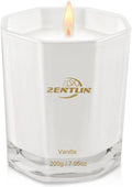 Vanilla Scented Candle - Valentine's Day Gifts for Her & Him - Natural Soy Wax Nostalgic & Comforting Candle for Home - Stylish Octagonal Design - 7.05 oz, 50 Hours Burn Time