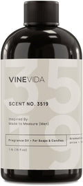 VINEVIDA Scent NO. 3519 Fragrance Oil - 16oz (1lb) - Inspired by: Made to Measure (Men) Fragrance Oil for Candle Making - Made in USA Candle Scents Scents for Soap Making