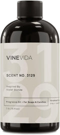 VINEVIDA Scent NO. 3129 Fragrance Oil - 16oz (1lb) - Inspired by: Violet Blonde Fragrance Oil for Candle Making - Made in USA Candle Scents Scents for Soap Making