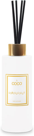 COCO by Stone 5oz All-in-One Spray (Honeysuckle) Shake & Spray Formula for Fabric, Pillows, Interiors, Clothing, Home Fragrance Accessories, Room Perfume, Room Deodorizer, Vegan & Cruelty-Free