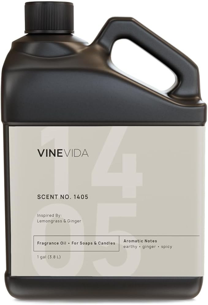 VINEVIDA [128oz] Scent No.1405 Fragrance Oil for Candle & Soap Making - Natural Candle Scents Made in USA