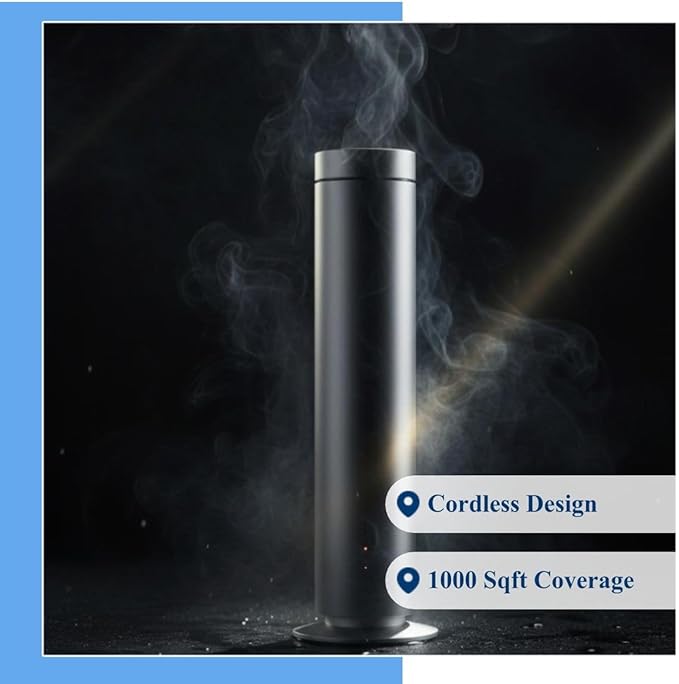 Cold-Air Aroma Diffuser with Wi-Fi & App Control| Adjustable Scent Intensity| Covers 2,000 Sqft| Kid & Pet Friendly scentiment Diffuser air Aromatherapy for Home