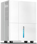 ZAFRO 55 Pint（max） 2500 Sq Ft Dehumidifier, Portable Dehumidifier with Drain Hose & Dry Clothes Mode, 38.7dB Ultra Quiet for Home, Large Room, Basement, Garage, Bathroom, Bedroom with Washable Filte