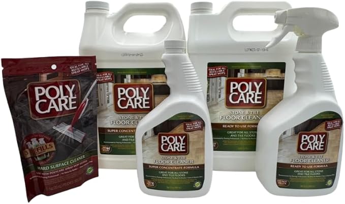 PolyCare 70001 Floor Cleaner Concentrate, 1 Gallon (1, Tile Stone)