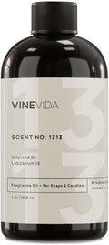 VINEVIDA Scent NO. 1313 Fragrance Oil - 16oz (1lb) - Inspired by: Labdanum 18 Fragrance Oil for Candle Making - Made in USA Candle Scents Scents for Soap Making