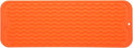 MicoYang Silicone Dish Drying Mat for Multiple Usage,Easy clean,Eco-friendly,Heat-resistant Silicone Mat for Kitchen Counter,Sink,Bar,Bottle,or Cup Orange M 17 inches x 6 inches