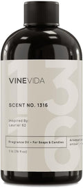 VINEVIDA Scent NO. 1316 Fragrance Oil - 16oz (1lb) - Inspired by: Laurier 62 Fragrance Oil for Candle Making - Made in USA Candle Scents Scents for Soap Making