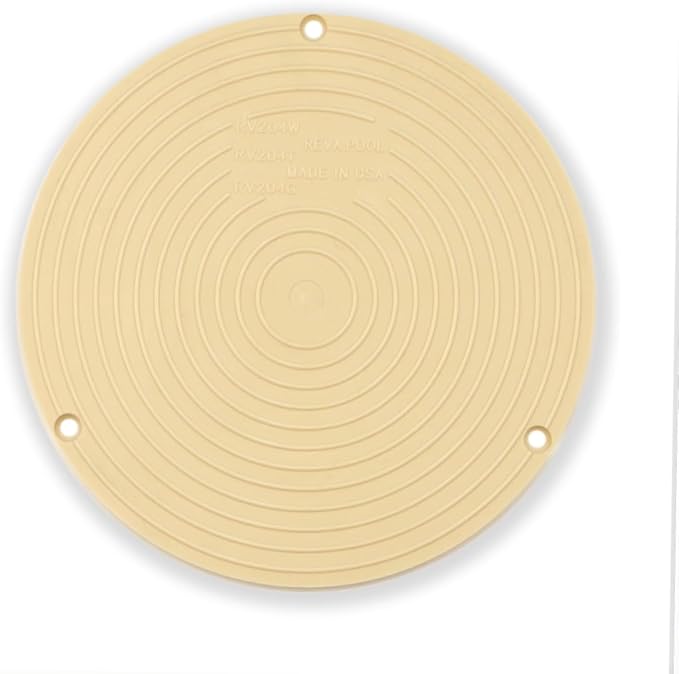 RV204T 7-1/6" Pool Miser TAN Autofill Lid | Water Leveler Lid | Direct Replacement for RP-204T | Essential Pool Maintenance Accessory (Tan)