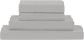 Modern Threads Soft Microfiber Solid Sheets - Luxurious Microfiber Bed Sheets - Includes Flat Sheet, Fitted Sheet with Deep Pockets, & Pillowcases Vapor Blue Twin