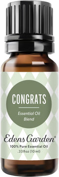 Edens Garden Congrats Essential Oil Blend – Special Occasion Gift, 100% Pure Undiluted Aromatherapy for Natural Wellness, Graduation & Celebration – 10 ml (.33 fl oz)