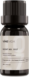 VINEVIDA Scent NO. 1027 Fragrance Oil - 10mL - Inspired by: Langham Hotel London Fragrance Oil for Candle Making - Made in USA Candle Scents Scents for Soap Making