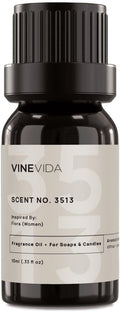 VINEVIDA Scent NO. 3513 Fragrance Oil - 10mL - Inspired by: Flora (Women) Fragrance Oil for Candle Making - Made in USA Candle Scents Scents for Soap Making