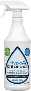 Hypo+Chlorous Hypochlorous Acid Spray For Home 32oz - Cleaner & Disinfectant – Safe for Kids & Pets – Multi-Purpose Hypochlorous Acid Cleaner – Eco-Friendly HOCl Spray