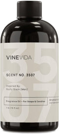 VINEVIDA Scent NO. 3507 Fragrance Oil - 16oz (1lb) - Inspired by: Guilty Black (Men) Fragrance Oil for Candle Making - Made in USA Candle Scents Scents for Soap Making