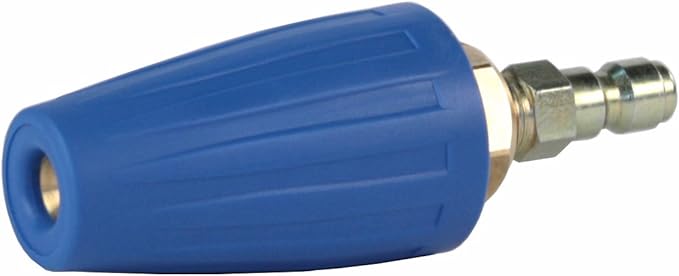 Erie Tools Alloy Steel Pressure Washer Rotating Turbo Nozzle 4,000 PSI, 3.0 Orifice, 3.0 GPM with 1/4" Quick Connect Plug