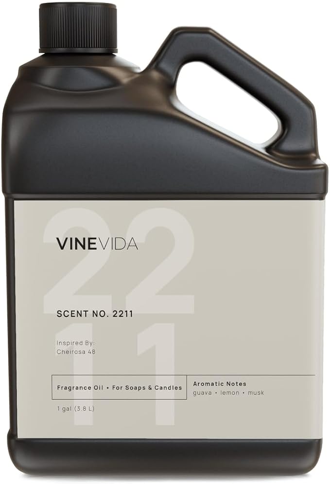 VINEVIDA [128oz] Scent No.2211 Fragrance Oil for Candle & Soap Making - Natural USA Candle Scents