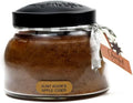 A Cheerful Giver - Aunt Kook's Apple Cider Mama Scented Glass Jar Candle (22oz) with Lid & True to Life Fragrance Made in USA