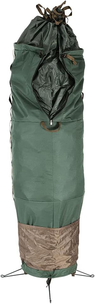 [Upright Tree Storage Bag] - 7.5 Foot Christmas Tree Storage Bag | Hold Artificial Trees up to 7-1/2 Feet Tall - Keep Your Fake Tree Assembled | Hides Under Tree Skirt (7.5' - Medium/Bag Only)