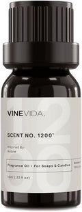 VINEVIDA [0.33oz] Scent No.1200 Fragrance Oil for Candle Making and Soap Making - Premium Candle Scents for Soy Candles