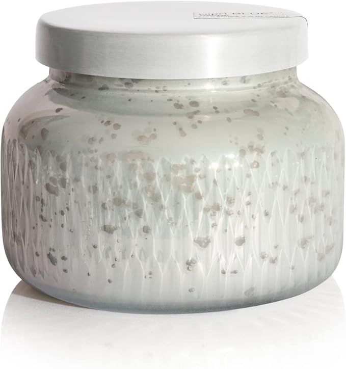 Capri Blue Holiday Mercury Jar Candle - Luxury Scented Candles for Home Decor - Long Lasting Soy Wax Blend- Decorative Jar for Holidays - Signature (Volcano, 19 oz)