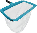 POOLWHALE Professional Pool Skimmer Net, Upgraded Extra Wide Scoop Edge, Swimming Leaf Rake with Ultra Fine Mesh Deep Nylon Net Bag - Pool Nets for Cleaning Leaves, Debris (Not Pole)