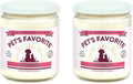 Pet's Favorite Pet Odor Candle, Clean Burning, Long Lasting Scented Candles with a Cotton Wick. (Very Berry, Pack of 2)