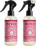 Mrs. Meyer's Room and Air Freshener Spray, Non-Aerosol Spray Bottle Infused with Essential Oils, Peppermint 8 Fl Oz (Pack of 2)