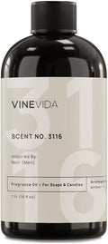 VINEVIDA Scent NO. 3116 Fragrance Oil - 16oz (1lb) - Inspired by: Noir (Men) Fragrance Oil for Candle Making - Made in USA Candle Scents Scents for Soap Making