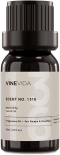 VINEVIDA Scent NO. 1316 Fragrance Oil - 10mL - Inspired by: Laurier 62 Fragrance Oil for Candle Making - Made in USA Candle Scents Scents for Soap Making