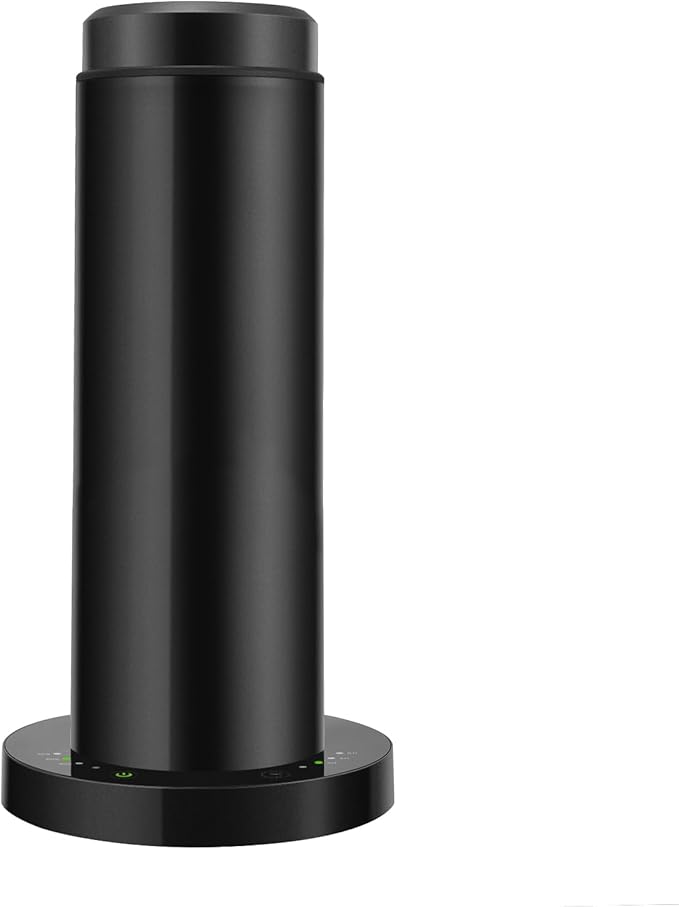 Waterless Scent Essential Oil Diffuser for Hotel,Whole House,Large Room, Office，Home，200ML Large Capacity, Covering 1500 Square feet (Black) (Black-Metal)