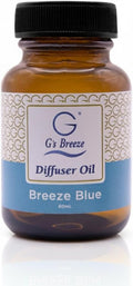 G's Breeze Breeze Blue Diffuser Oil – 60ml Soft & Soothing Breeze Blue Scent, Long-Lasting Aroma for Nurseries, Bedrooms, & Living Rooms, Easy Refill for Fragrance Oil Diffuser
