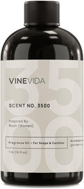 VINEVIDA Scent NO. 3500 Fragrance Oil - 16oz (1lb) - Inspired by: Rush (Women) Fragrance Oil for Candle Making - Made in USA Candle Scents Scents for Soap Making