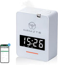 Waterless Diffuser - HVAC System Essential Oil Diffuser with Clock - Whole House & Hotel Coverage 3000 Sq. Ft, 300ML Scent Machine Smart Oil Level Monitoring, Bluetooth Control, Cold Air Tech