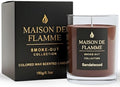 Sandalwood Scented Candle – 150g / 5.3 oz Soy Wax Blend, Hand-Poured Candle with Cotton Wick & 10% Fragrance Load – Warm Woody Home Candle for Bedroom & Living Room Décor