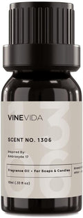 VINEVIDA Scent NO. 1306 Fragrance Oil - 10mL - Inspired by: Ambroxyde 17 Fragrance Oil for Candle Making - Made in USA Candle Scents Scents for Soap Making