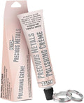 Flitz Precious Metals Polishing Creme - 1.76oz Tube of USA-Made Gold and Sterling Silver Jewelry Cleaner and Polish - Diamond Ring Cleaner to Remove and Protect Against Tarnish