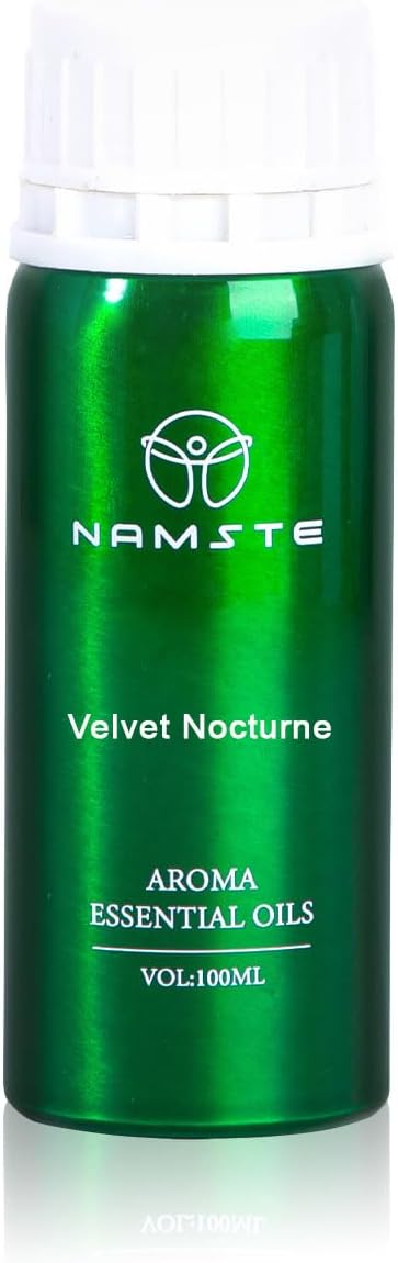 Luxury Hotel Diffuser Essential Oil - Velvet Nocturne - Citrus & Lavender & Sandalwood & Ambergris Scent, 3.38 Fl Oz Premium Spa-Grade Aroma Blend