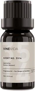 VINEVIDA Scent NO. 3514 Fragrance Oil - 10mL - Inspired by: Bamboo (Women) Fragrance Oil for Candle Making - Made in USA Candle Scents Scents for Soap Making