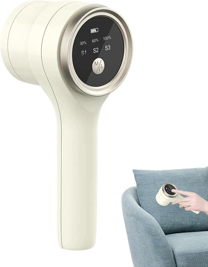 Lint Remover for Clothes - Rechargeable Carpet Cleaner Machine,Fuzz Remover Fabric Shaver with 3 Modes,for Carpet Rug Couch Furniture Laundry Sweater Dogs Cats Shedding Travel