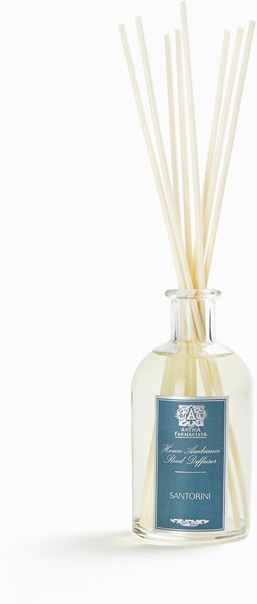 Antica Farmacista Home Ambiance Diffuser - Long-Lasting Reed Scent Diffuser - Luxury Room Freshener Gift - Santorini, 8.45 fl oz
