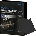 Black Clothing Color Restorer Sheet, with Quick-Absorb Design, 10pieces, Gentle On All Fabrics, Laundry Color Catcher, Easy to Use, for Cotton, T-Shirts, Jeans, Sweaters, and Even Shoes
