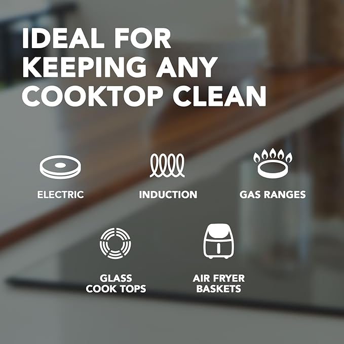 Weiman Cook Top Scrubbing Pads, 3 Count, 2 Pack Cuts Through the Toughest Stains - Scrubbing Pads Carefully Wipe Away Residue