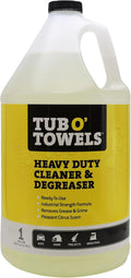 Tub O' Towels Heavy Duty Cleaner and Degreaser Spray Helps in Removing Oil Tar Paint Dirt Caulk Grease Grime Gunk Epoxies, Industrial Strength, Home & Auto, Made In USA, Citrus Scent, 1 Gallon