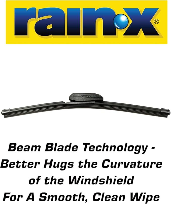 Rain-X 5079281-2 Latitude 2-In-1 Wiper Blades, 26 Inch Windshield Wipers (Pack Of 1), Automotive Replacement Windshield Wiper Blades With Patented Rain-X Water Repellency Formula