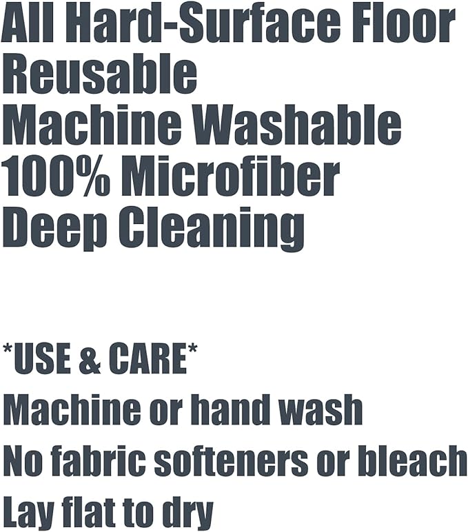 homsis 2 Pack Mop Replace Head Compatible with Ocedar Easy Wring Spin Mop, Microfiber Mop Refill Spin Mop Replacement, Deep Cleaning Machine Washable and Easy-to-Replace
