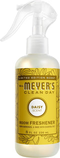 MRS. MEYER'S CLEAN DAY Room and Air Freshener Spray, Non-Aerosol Spray Bottle Infused with Essential Oils, Daisy, 8 fl. oz