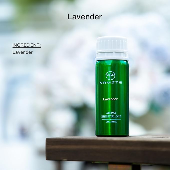 Lavender Essential Oil Blends for Humidifiers and Diffusers - 3.38 Fl Oz Bedroom Air Freshen Scent Oil for Candle & Soap Making
