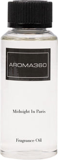 Aroma360 Diffuser Oil - Midnight in Paris - Aromatherapy Essential Fragrance Oil - Sandalwood, Warm Virginia Cedar & Beautiful Iris - 120ML 4.1 Fl oz